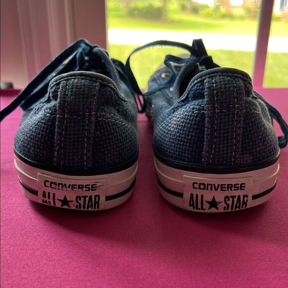 Converse Denim Blue Unisex Sneakers M10.5W12.5 - Picture 5 of 7